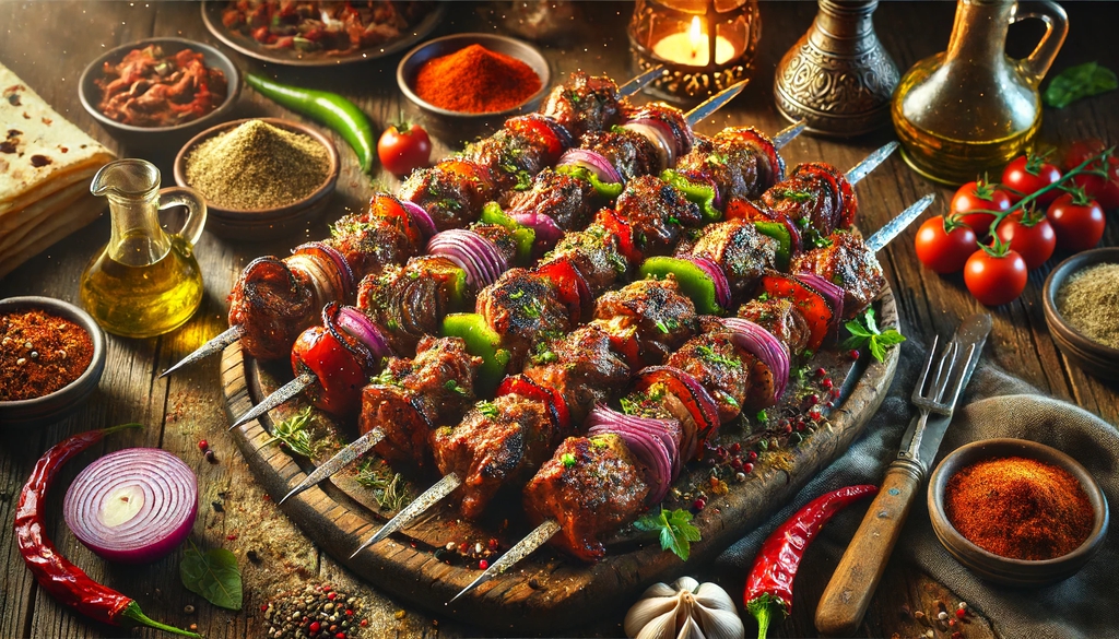 Orc's Spicy Meat Skewers