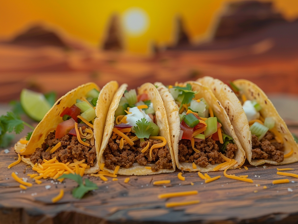 Served Tatooine Twin Suns Tacos