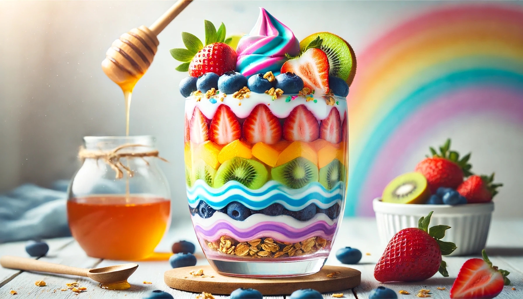 Unicorn Rainbow Parfait